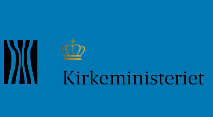 kirkeministeriets logo